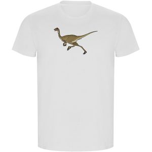 Kruskis Dino Run Eco Short Sleeve T-shirt Wit 2XL Man