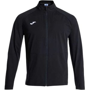 Joma - Doha II - Sweatshirt - Grijs - Katoen - Volledige Ritssluiting