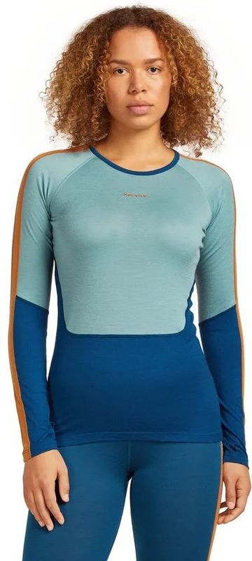 Icebreaker - Merino 200 Oasis+ Crewe - Lange Mouwen Basislaag - 100% Merinowol