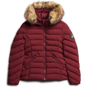 Superdry Fuji Faux Fur Padded Jas