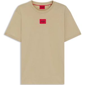 HUGO - Diragolino T-shirt - Rood - Katoen - Regular Fit