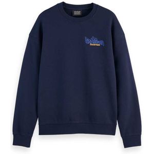 Scotch & Soda Front Back Artwork Sweatshirt