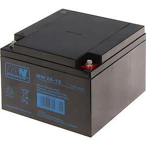 Mw Power 12v/26ah Ups-accu