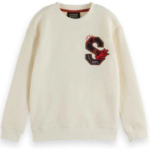 Scotch & Soda Relaxed Fit Waffle Sweatshirt