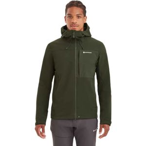 Montane Tenacity Xt Hoodie, softshelljas, heren, groen