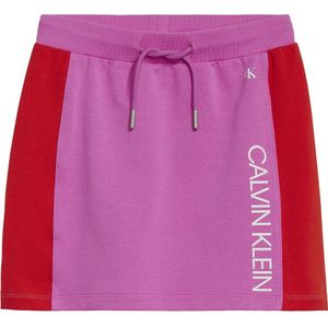 Calvin Klein Jeans Colour Block Skirt Groen 16 Years Meisje