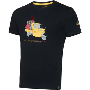 La Sportiva Ape Short Sleeve T-shirt Zwart L Man
