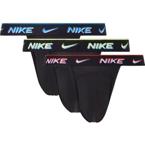 Nike 0000ke1013 Jockstrap 3 Units Zwart M Man