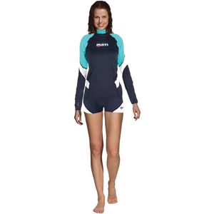 Mares - She Dives - Rash Guard - Zwart - Dames - Lange Mouwen