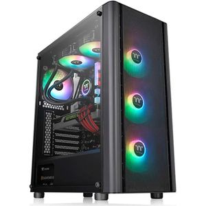 THERMALTAKE - ATX Semi-toren Behuizing - Zwart - Tempered Glass - SPCC