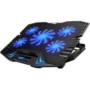 Ewent - EW1259 - Laptopkoelbasis - Zwart - Geschikt voor 17 inch