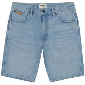 Wrangler 112350870 Texass Regular Fit Denim Shorts Blauw 33 Man