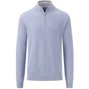 Fynch Hatton 1402230 Half Zip Sweater Blauw S Man