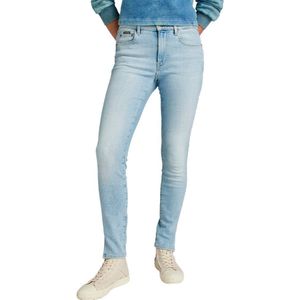 G-star 3301 Split Skinny Fit Jeans Blauw 28 / 32 Vrouw