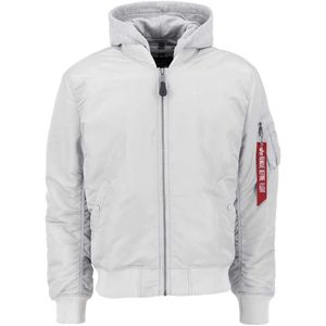 ALPHA INDUSTRIES - MA-1 ZH Back Emb - Jack - Zwart - Synthetisch