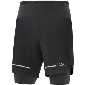 Gore® Wear Ultimate 2 In 1 Shorts Zwart 2XL Man