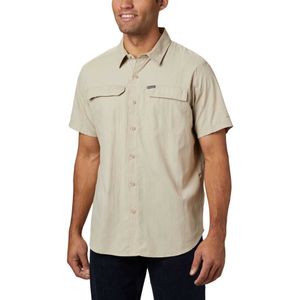 Columbia Silver Ridge 2.0 Short Sleeve Shirt Beige S Man