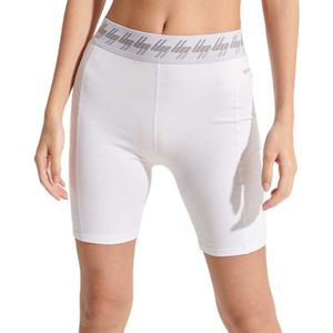 Superdry Essential Cycle Shorts Wit S Vrouw