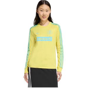 Adidas Originals Graphic Football Bodycon T-shirt Met Lange Mouwen