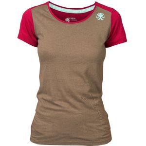 Rafiki Chulilla Short Sleeve T-shirt Bruin 36 Vrouw