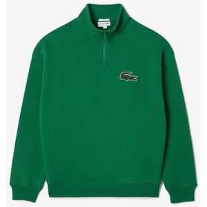 Lacoste Sh0069 Half Zip Sweatshirt Groen XL Man