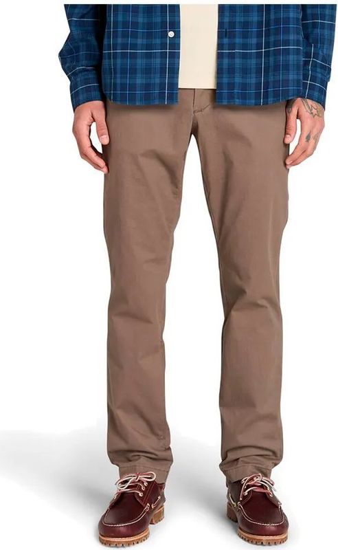 Timberland - Claremont - Chino Broek - Bruin - Slim Fit - Biologisch Katoen - Duurzaam
