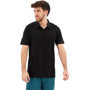 Icebreaker Tech Lite Ii Merino Short Sleeve Polo Zwart XL Man
