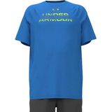 Under Armour - Tech Split Wordmark - T-shirt - Korte Mouwen - 100% Polyester