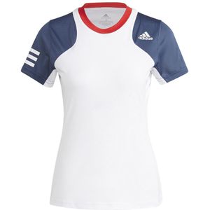 Adidas Club Short Sleeve T-shirt Paars XS Vrouw