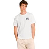 Pepe Jeans - PM509651 - T-shirt - Wit - Katoen - Korte Mouwen