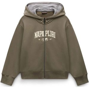 Napapijri - B-Inot Full Zip Hoodie - Groen - Vest