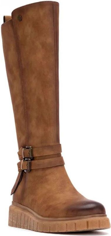 Refresh - 17321201 - Kuitlaarzen - Zwart - Ritssluiting - Casual