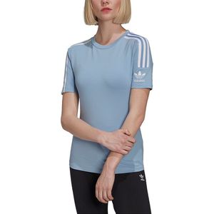 Adidas Originals H33545 Short Sleeve T-shirt Blauw 40 Vrouw