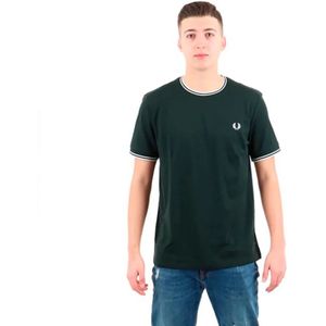 Fred Perry Twin Tipped T-shirt Met Korte Mouwen
