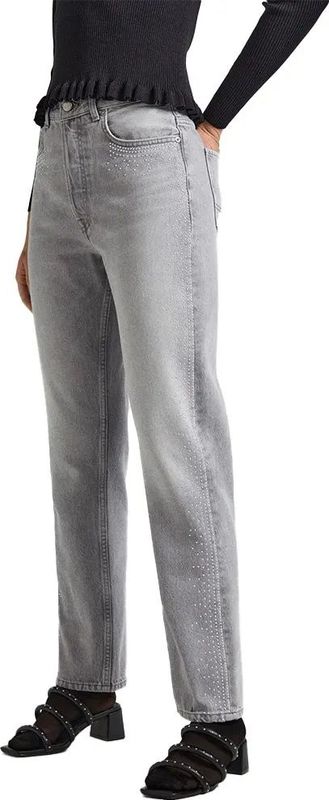 Pepe Jeansvoor vrouwen. PL204605 Rechte jeans Fonkelblauw (24/30), Casual, Katoen, Duurzaam