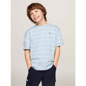 Tommy Hilfiger Kb0kb08821 Short Sleeve T-shirt Blauw 12 Years Jongen