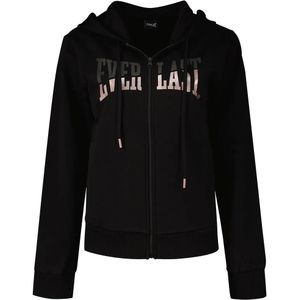 Everlast - Felpa Strechetch - Sweatshirt - Zwart - Met Rits
