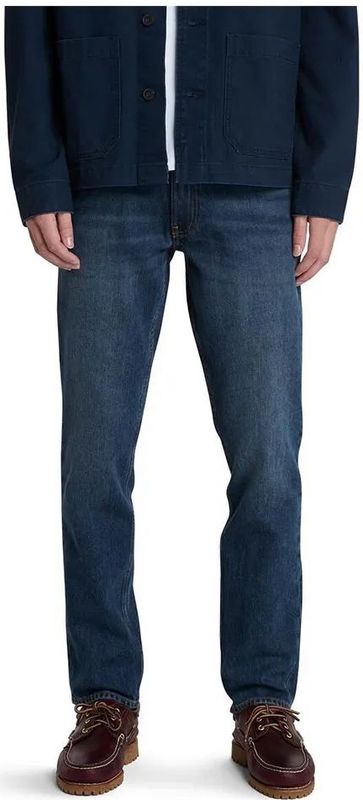 Timberlandvoor mannen. TB0A6GKKESO1 Sandown blauwe skinny jeans (28/32), Casual, Katoen, Denim
