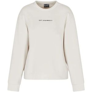 EA7 - Logo Serie - Sweatshirt - Beige - Casual