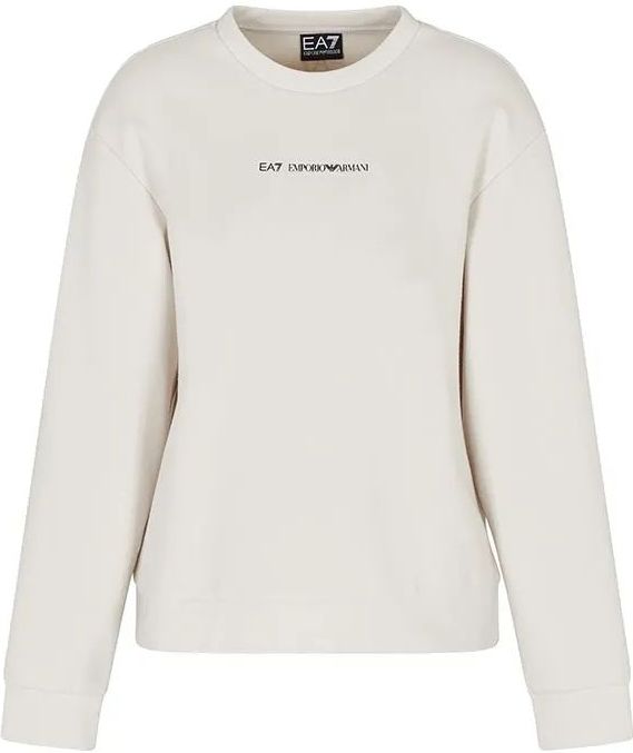 EA7 - Logo Serie - Sweatshirt - Beige - Casual