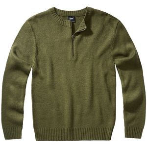 Brandit Armee Crew Neck Sweater Groen 2XL Man
