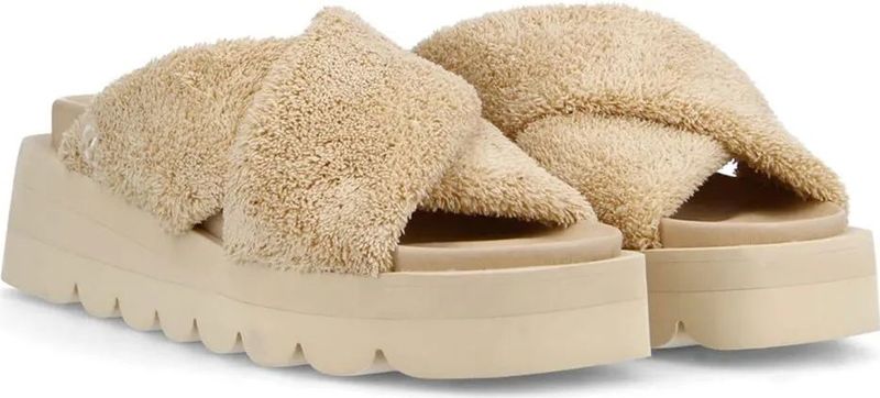 No Name - July - Muiltjes - Teddy - Badstof - Ergonomische Zool