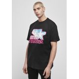 Urban Classics Starter Multicolored Logo Short Sleeve T-shirt Zwart XS Man