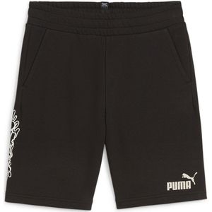 Puma Ess+ Mid 90s Sweat Shorts Zwart 7-8 Years Jongen