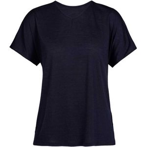 Icebreaker Drayden Reversible Merino Short Sleeve T-shirt Blauw S Vrouw