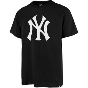 47 Mlb New York Yankees Imprint Echo Short Sleeve T-shirt Zwart S Man