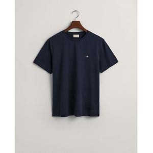 Gant Reg Shield Short Sleeve T-shirt Blauw 3XL Man