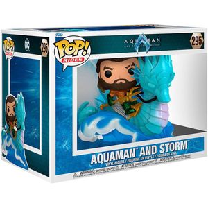 Funko Pop Ride Deluxe Dc Comics Aquaman And The Lost Kingdom Aquaman On Storm Blauw