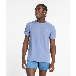 New Balance Mt41080 T-shirt Met Korte Mouwen