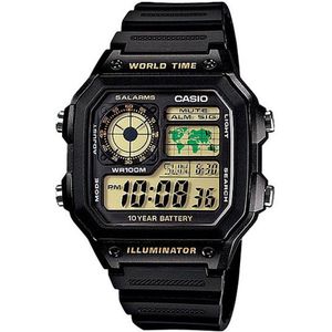 Casio 1200wh Watch Zwart